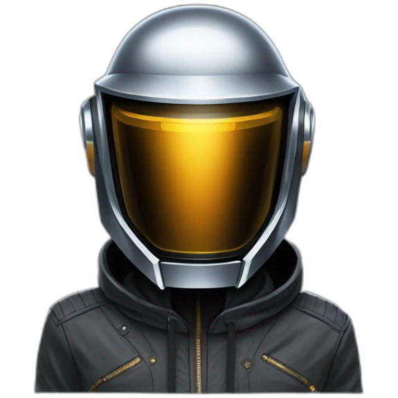 daft punk wearing MKBHD hoodie emoji