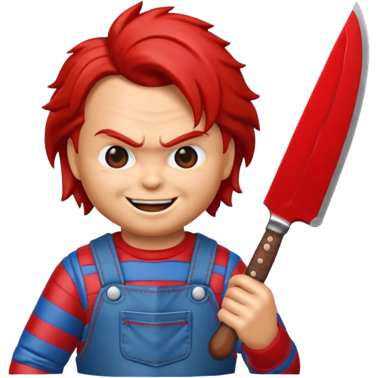 Un emojin de chuky emoji