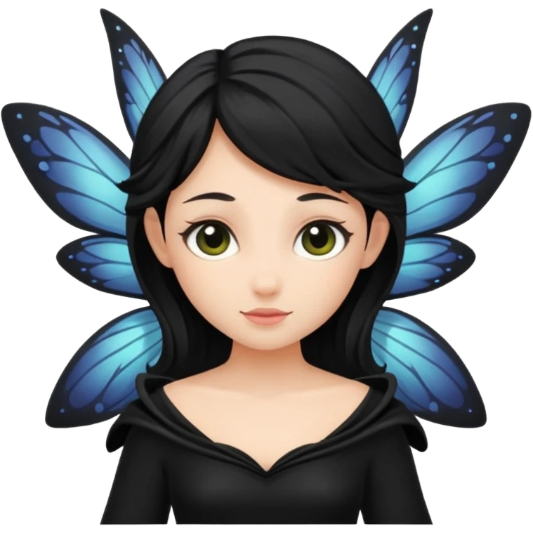 Back clothes fairy  emoji