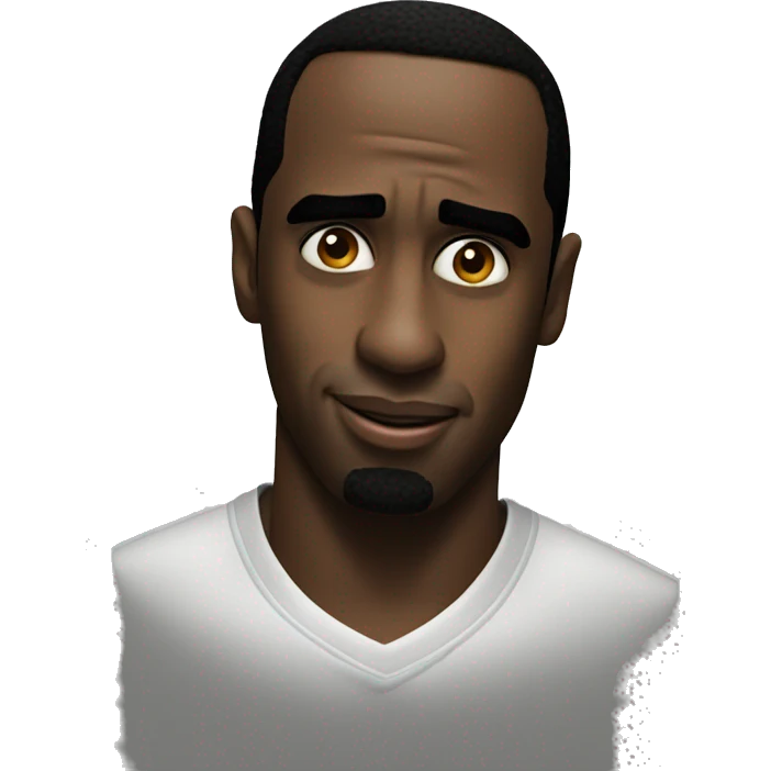 P diddy smirking emoji