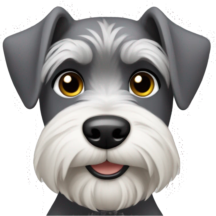 perro schnauzer emoji