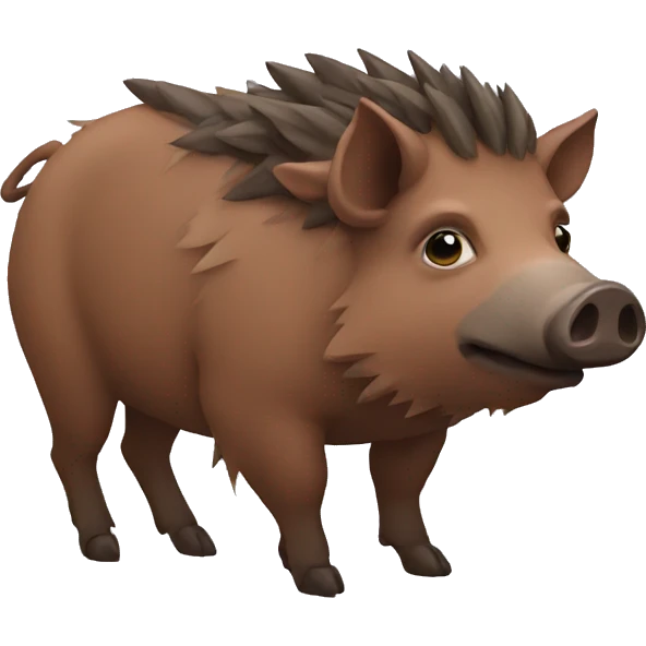 Boar emoji