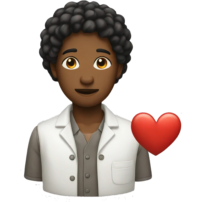 Black mending heart emoji