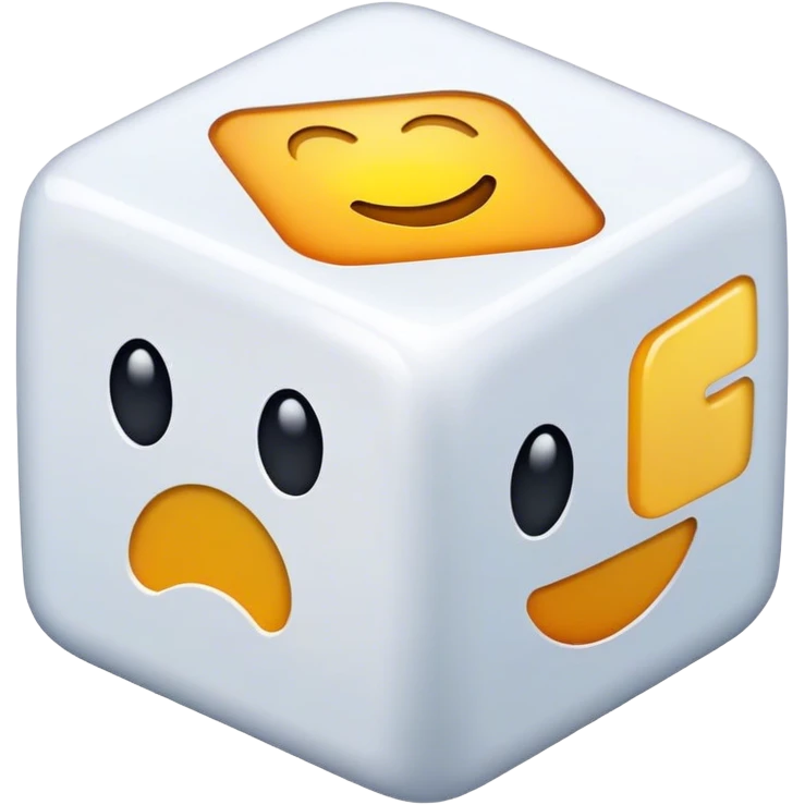 Cube ladish emoji