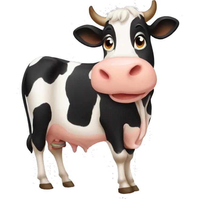 Pregnant Cow emoji