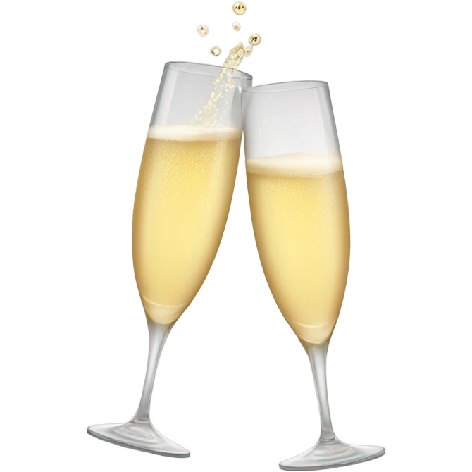 champagne emoji