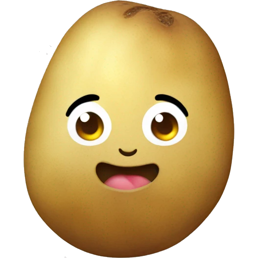Potato with cat ear  emoji