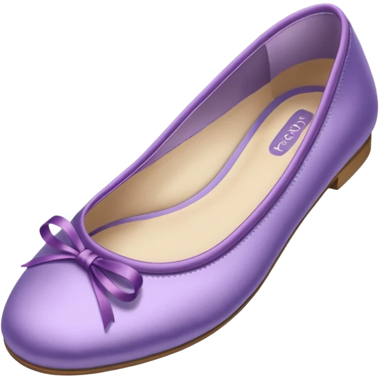 purple ballerina flats emoji
