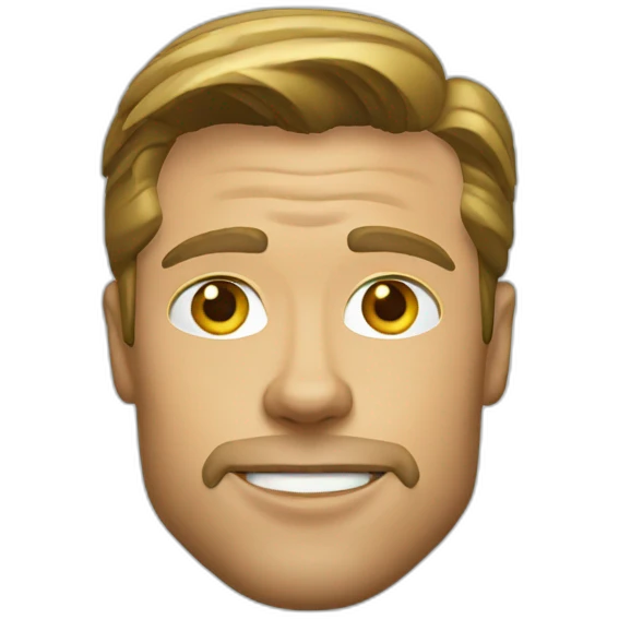 Brad Pitt emoji