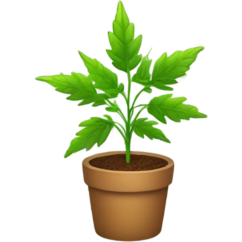 Weed plant emoji