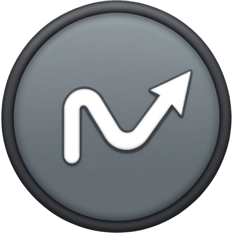 Make a grey circle with a white tick emoji