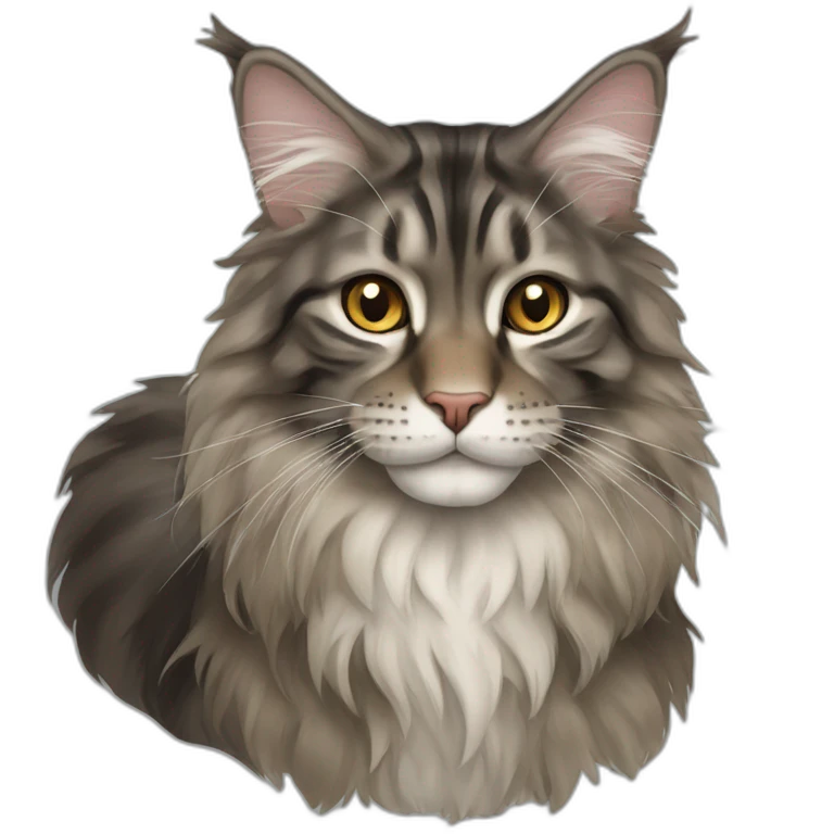 maine-coon cat emoji