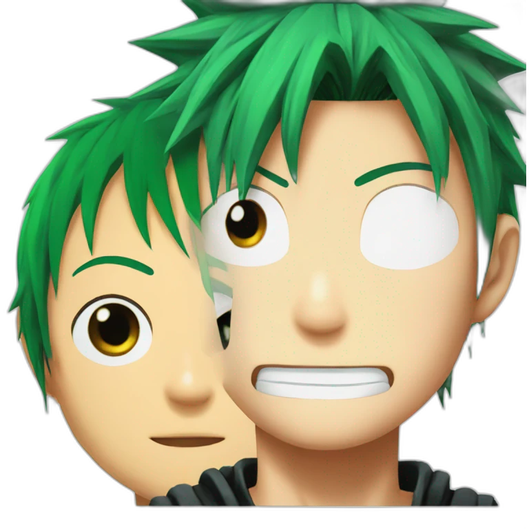 zoro + luffy emoji