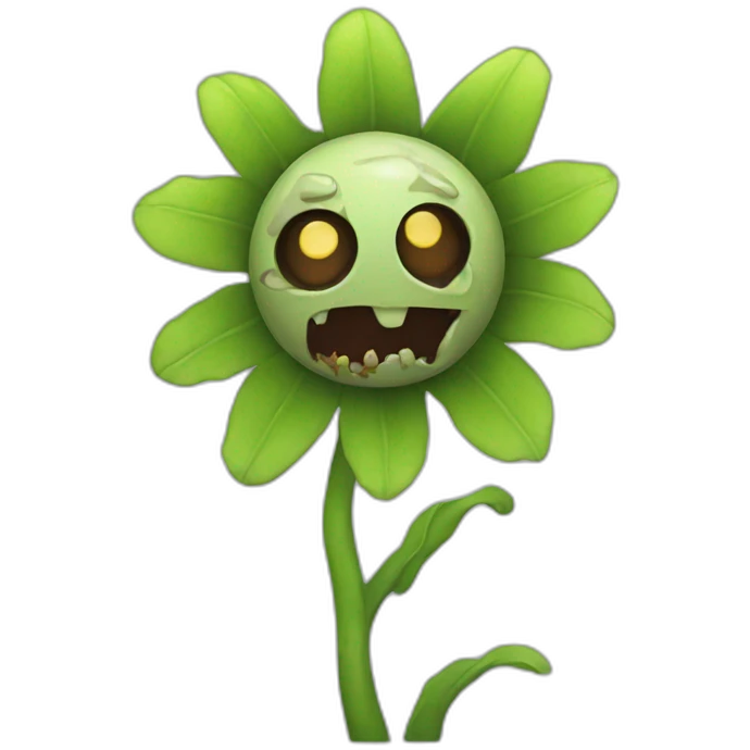 zombie flower emoji