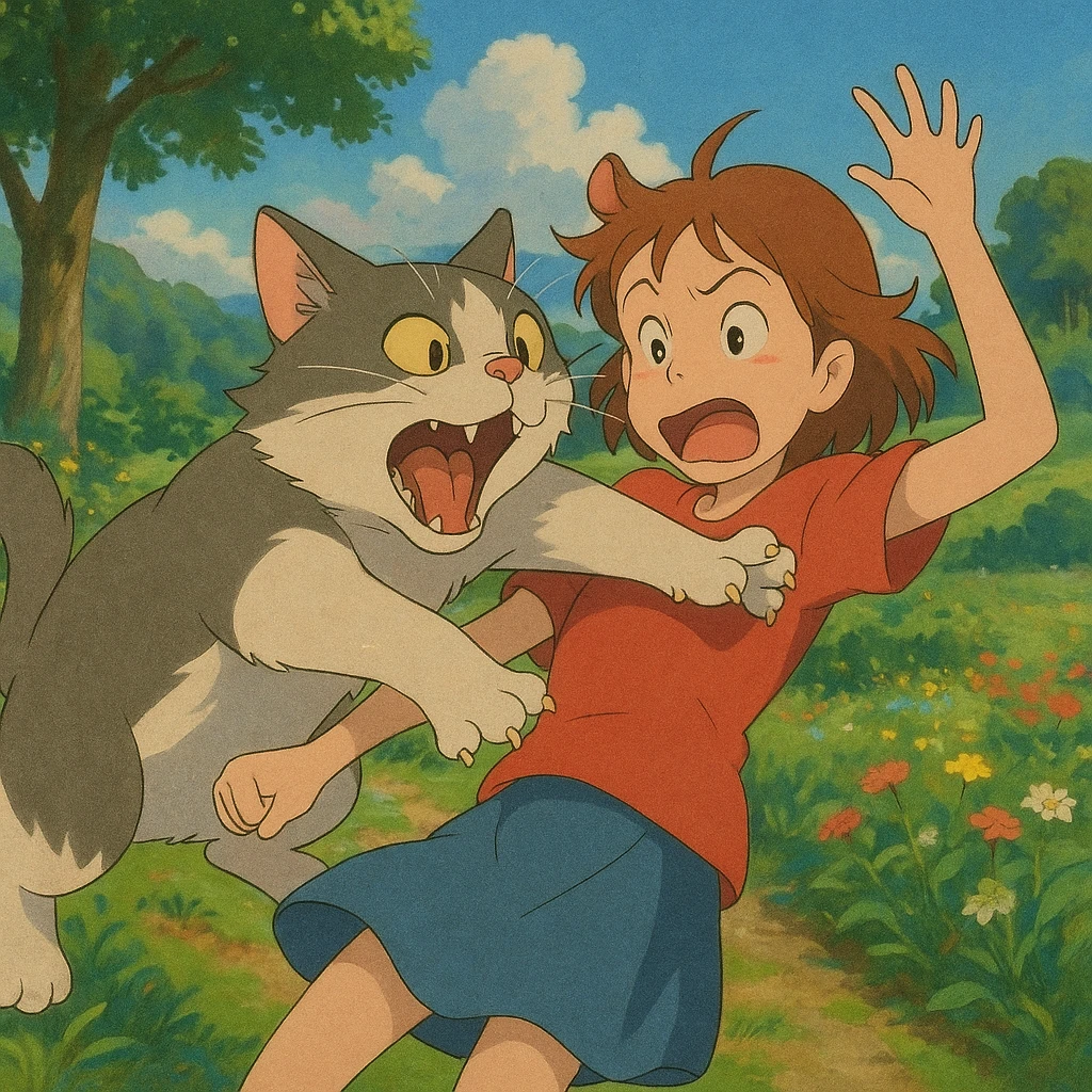 cat attack emoji