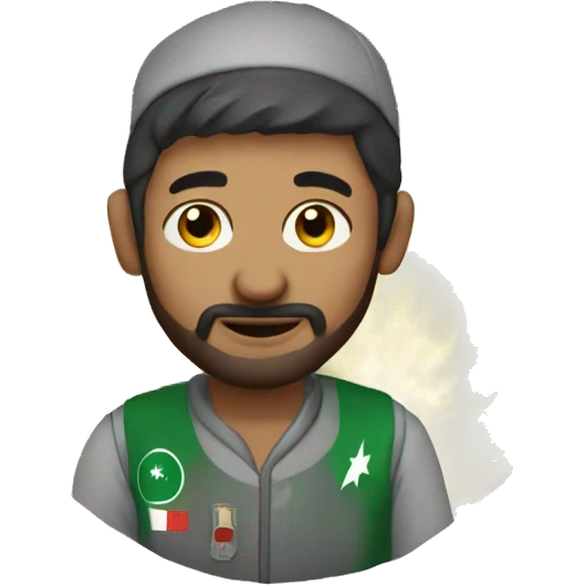 algerian man in the moon emoji