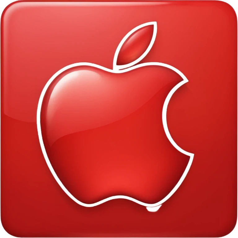 Apple logo emoji