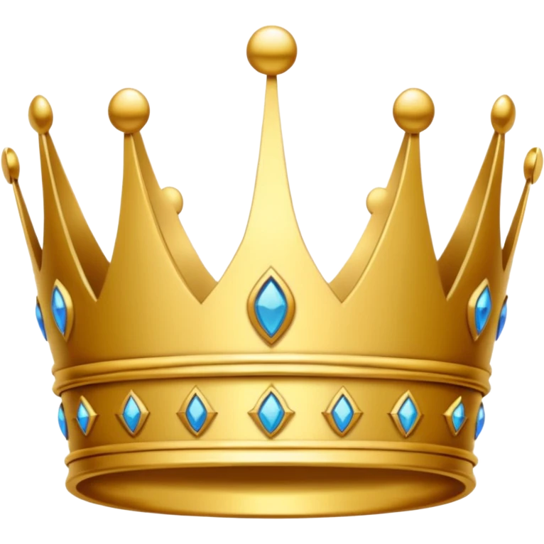 Solo la corona delicata emoji