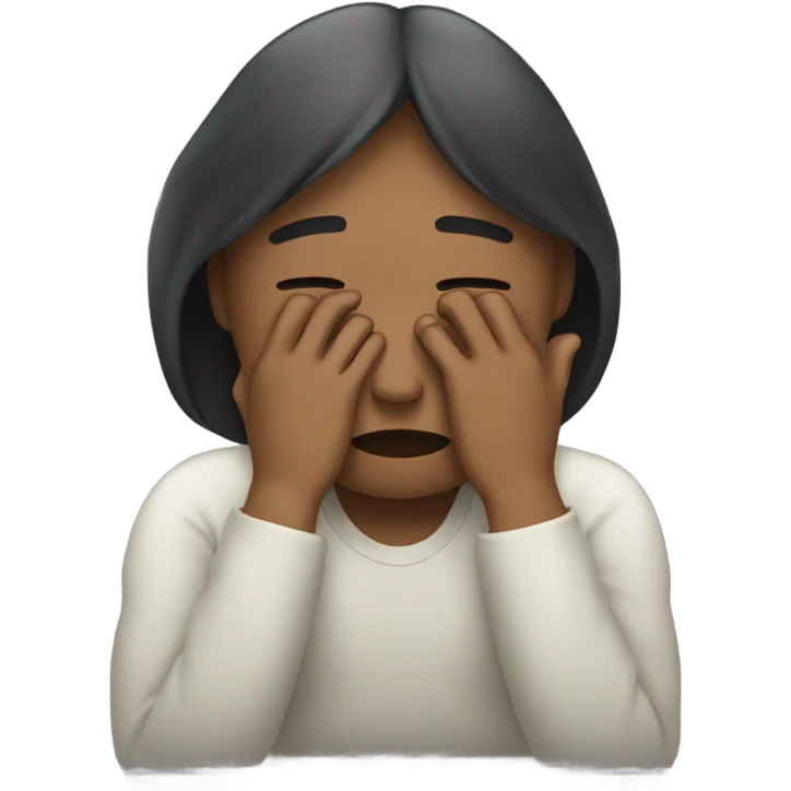 Depressed emoji