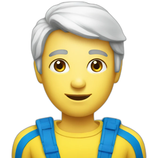 I love Ukraine emoji