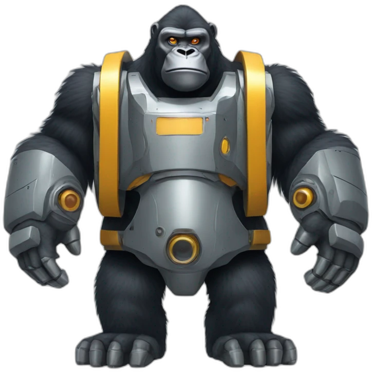 Giant robot gorilla emoji