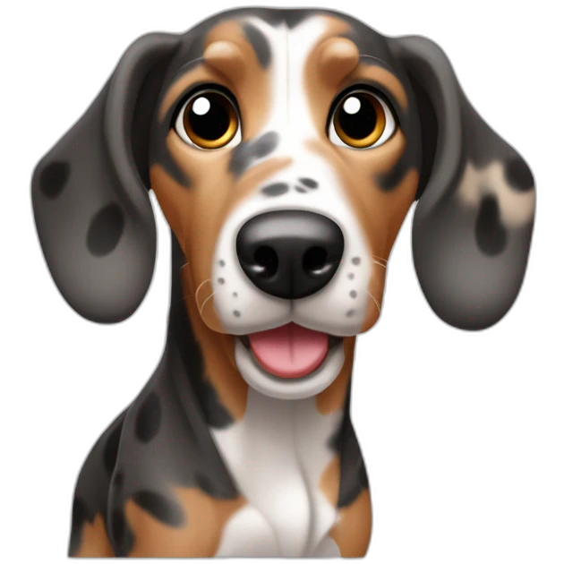 teckel merle emoji