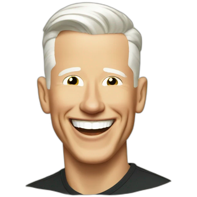Laughing Anderson cooper emoji