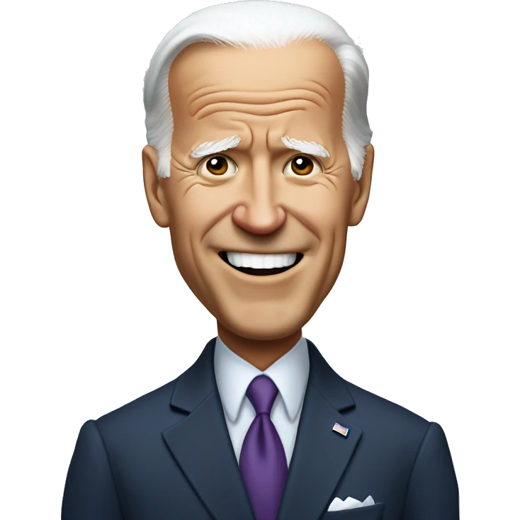 Joe Biden pull up emoji