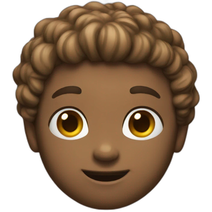 A big boy with a big emoji
