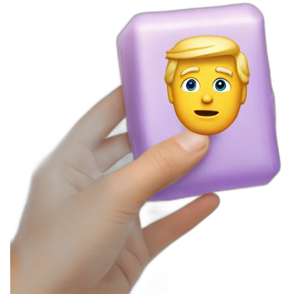 trump-holding-soap emoji