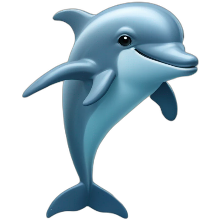 dolphin sea   heart spaped waves emoji