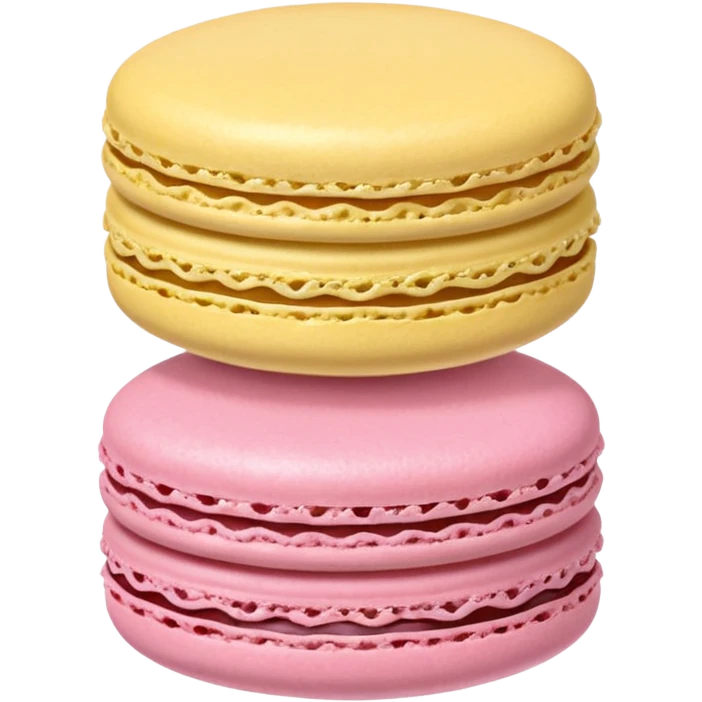 Two Macarons  emoji