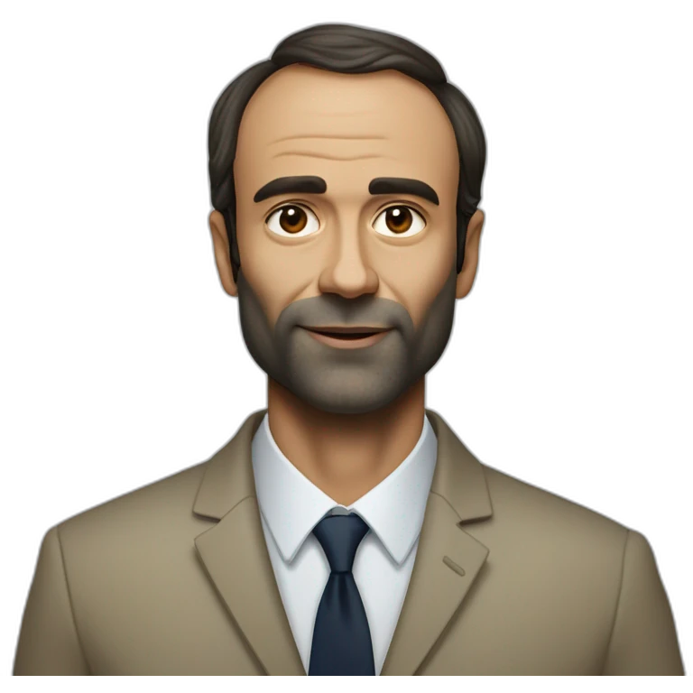 Edouard philippe vitiligo emoji