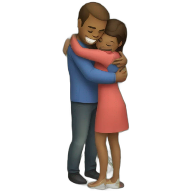 hug + amount of money emoji