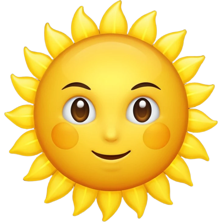 sun emoji