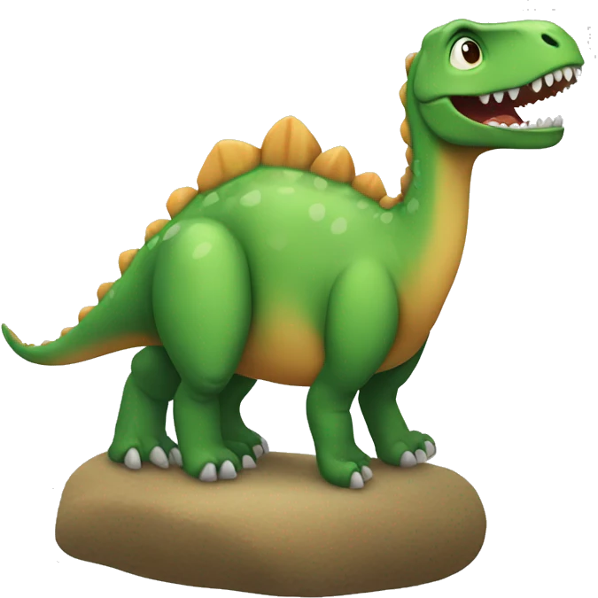 Dinosaur with luluemon emoji