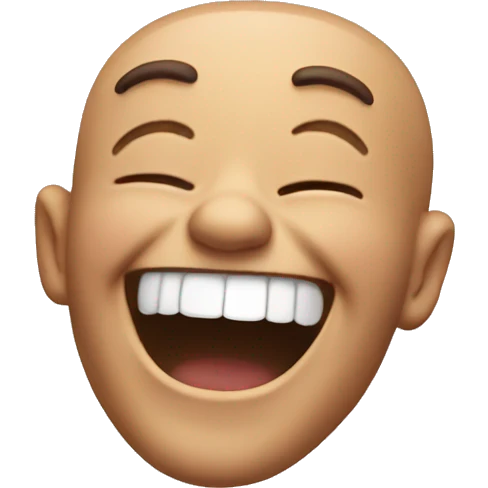 Laughing as emoji