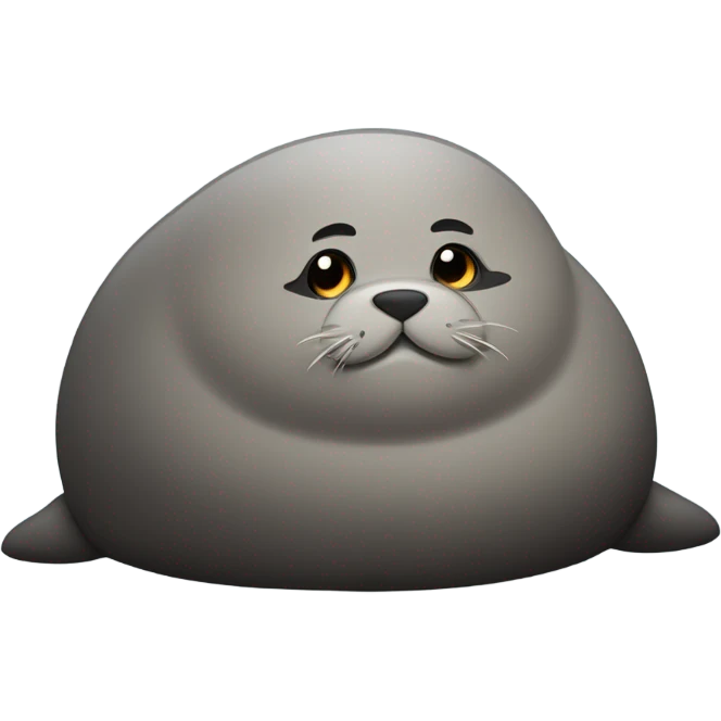 Fat Chonky seal emoji