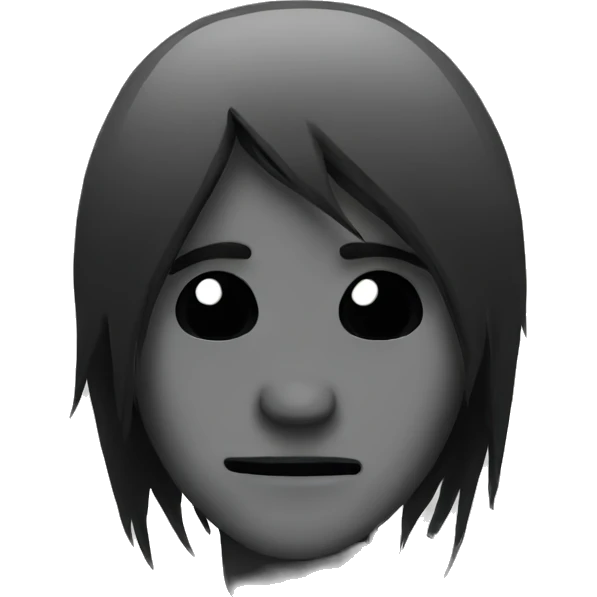 Emo emoji face  emoji