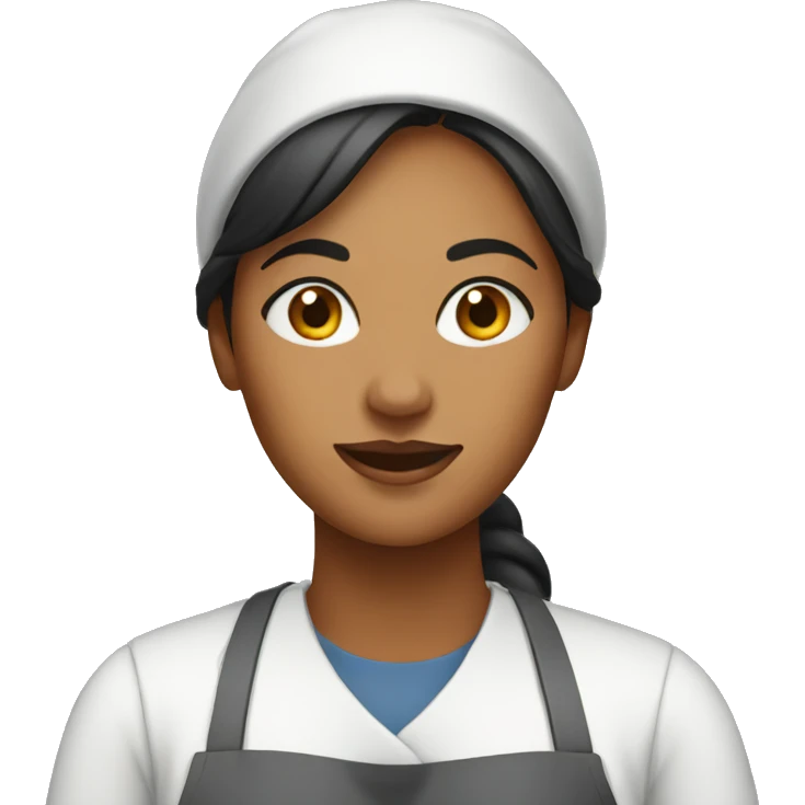 Female bakery worker emoji