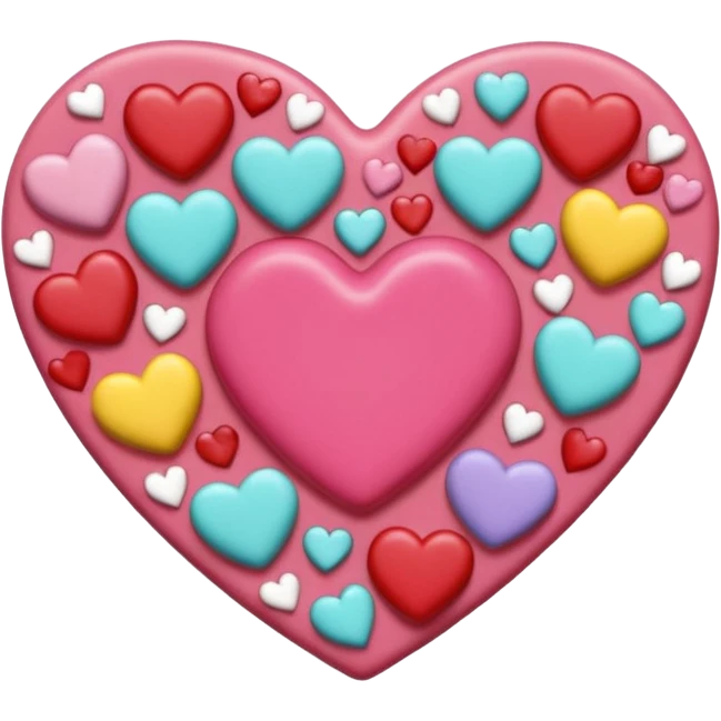 Donitas de  san valentin emoji