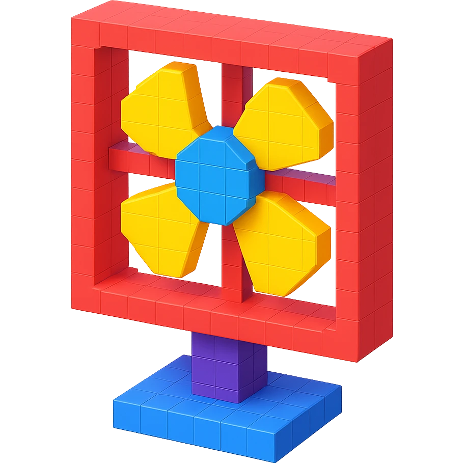 Fan emoji
