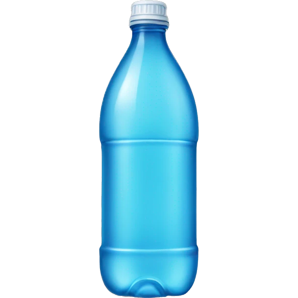 Bottle of water emoji