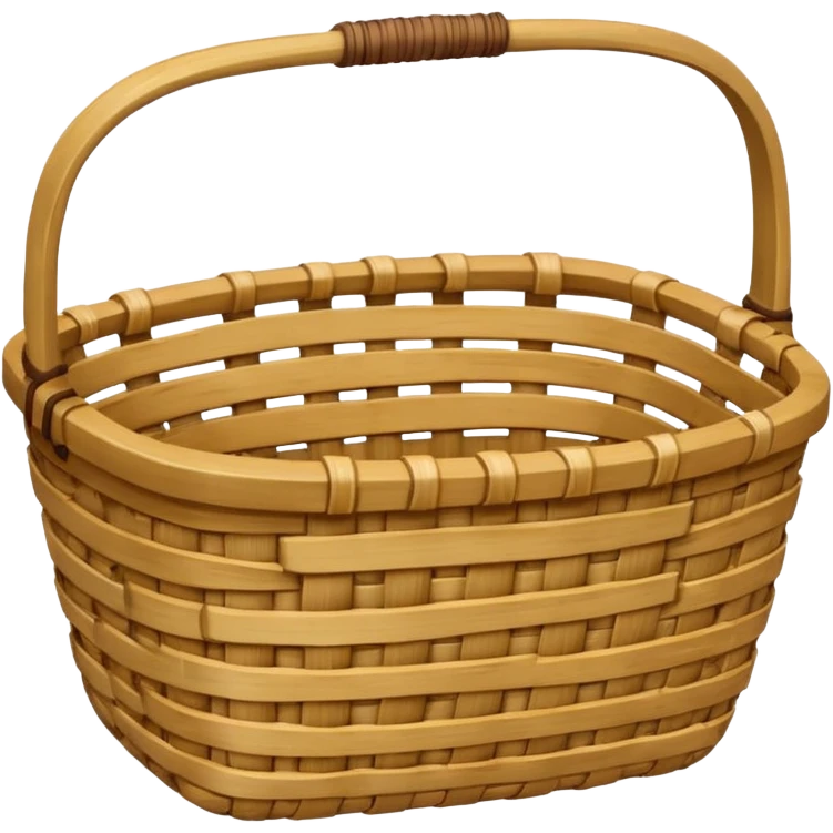 Bamboo basket emoji