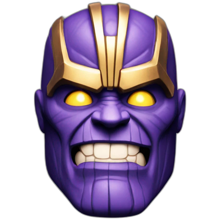 Thanos smiling  emoji