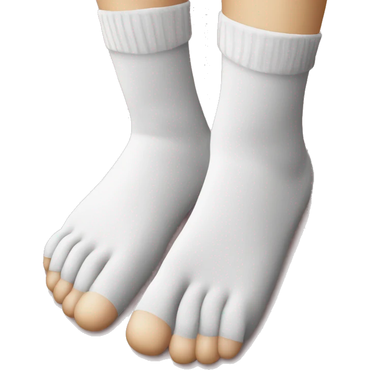 Toe socks emoji