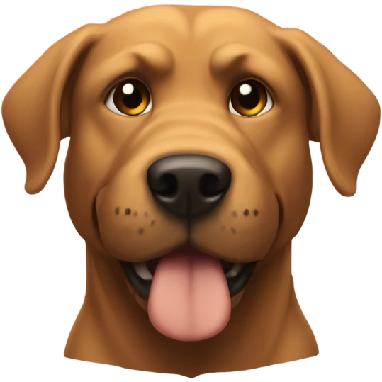 Buff dug emoji