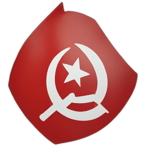 Drapeau communiste emoji