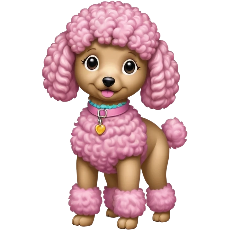 Poodle Rosa emoji
