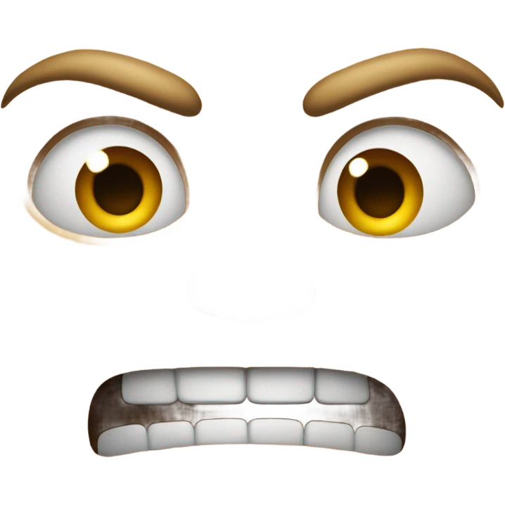 Mad face  emoji